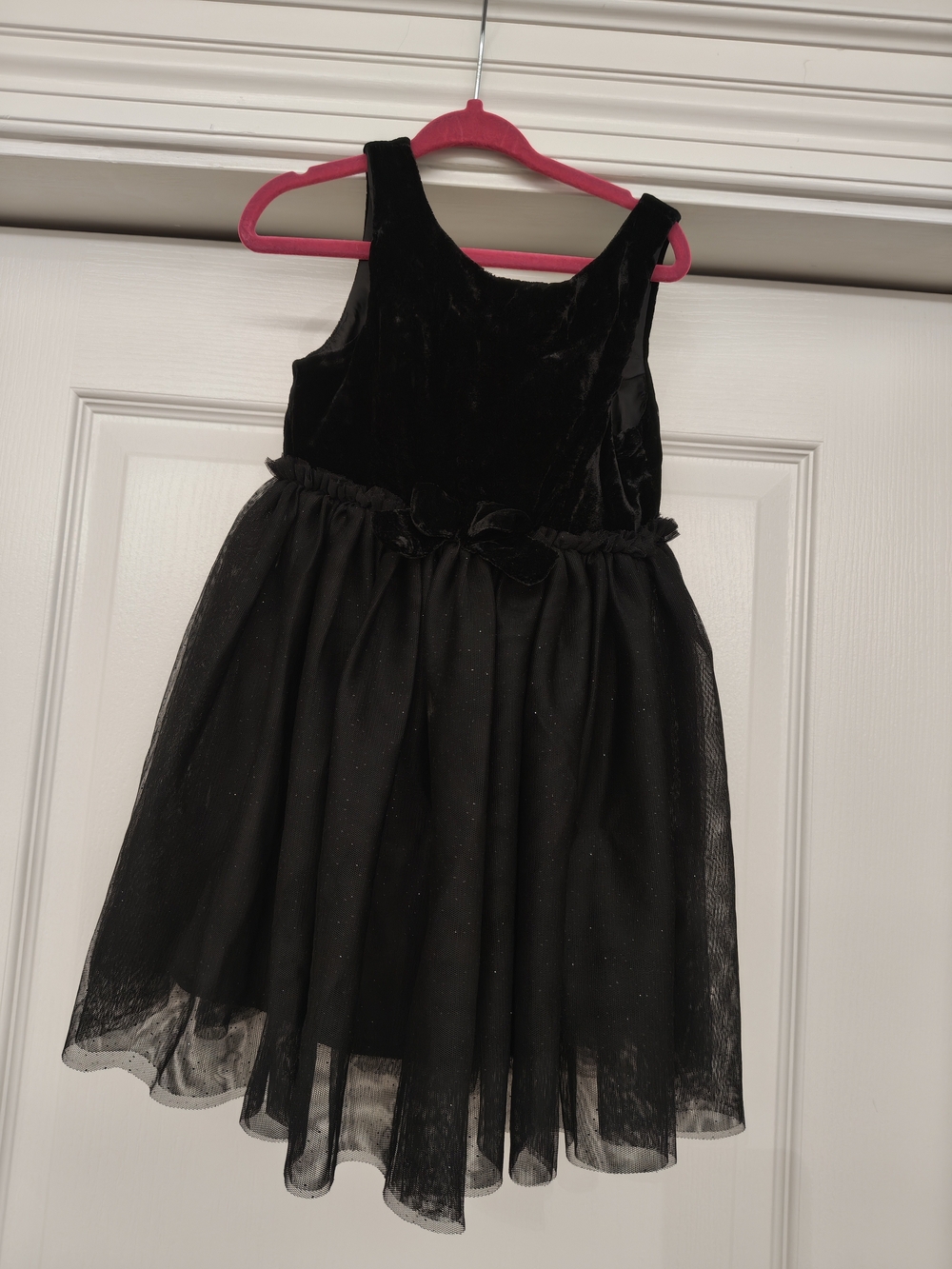 H&M Black Velvet & Tulle Girls' Formal Dress